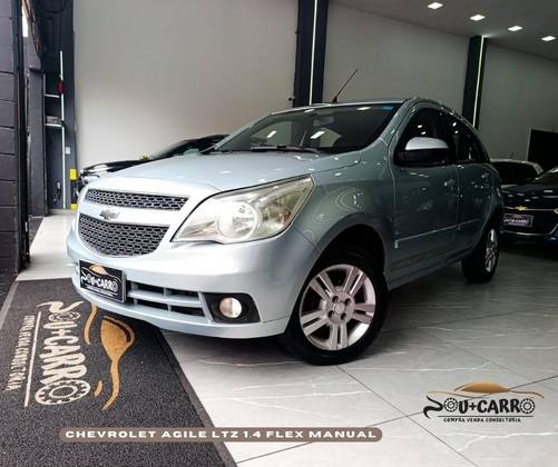 CHEVROLET AGILE 1.4 MPFI LTZ 8V FLEX 4P MANUAL CHEVROLET AGILE 1.4 MPFI LTZ 8V FLEX 4P MANUAL